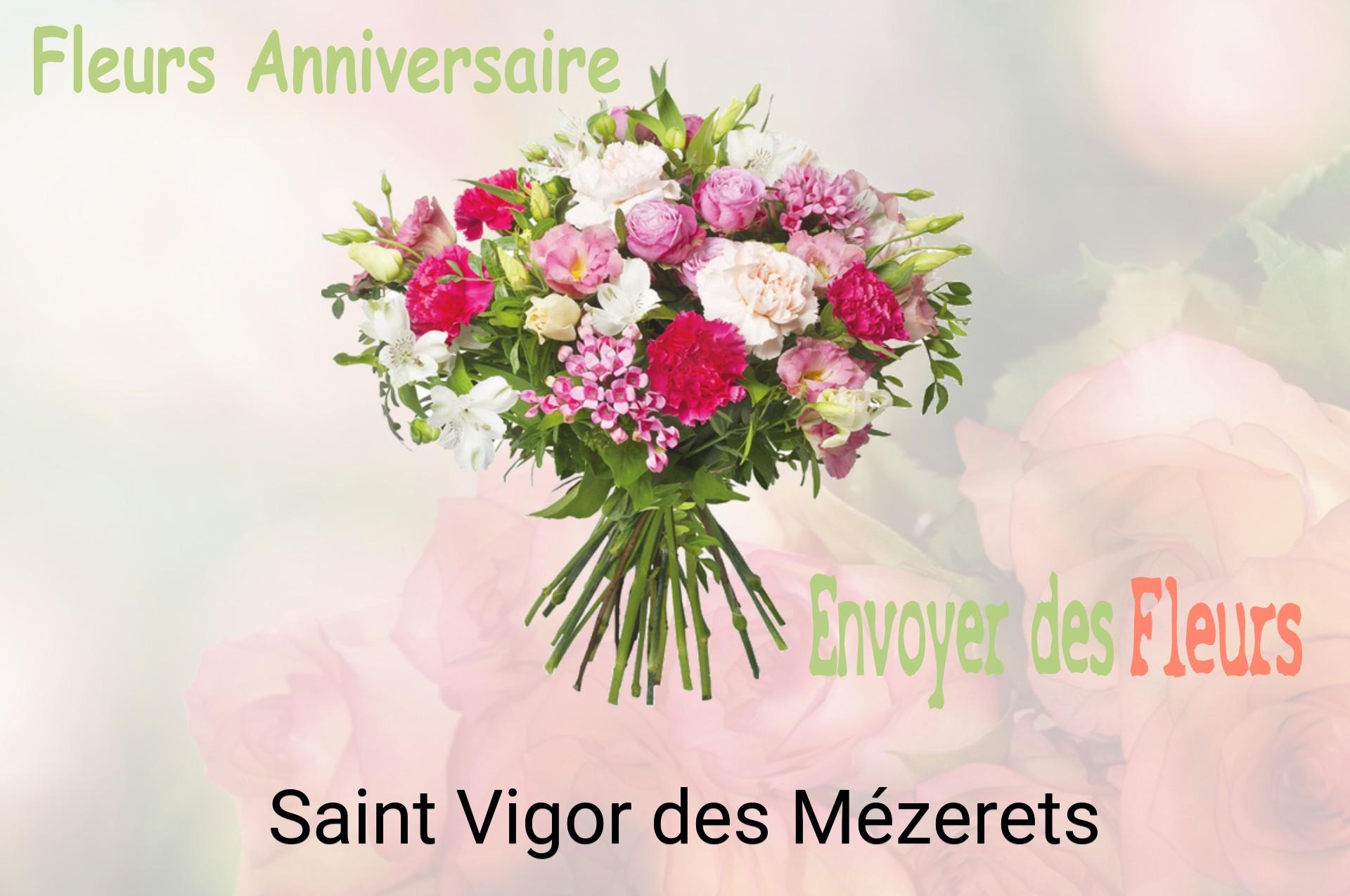 Bouquet de fleurs d’anniversaire livré à Saint-Vigor-des-Mézerets