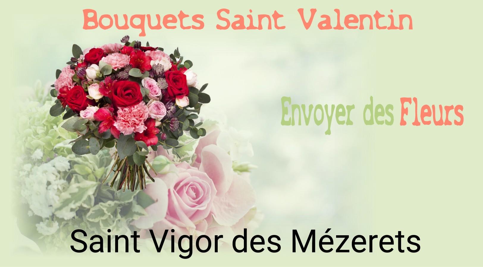 Roses de Saint-Valentin livrées à Saint-Vigor-des-Mézerets